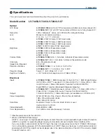 Предварительный просмотр 73 страницы Canon 7365 - LV XGA LCD Projector User Manual