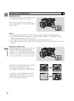 Предварительный просмотр 78 страницы Canon 7920A001 - GL 2 Camcorder Instruction Manual