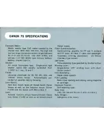 Preview for 2 page of Canon 7S Instructions Manual