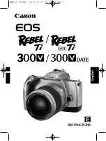 Canon 8089A004 - EOS Rebel Ti SLR Camera Instructions Manual preview