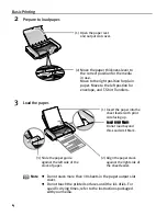 Предварительный просмотр 6 страницы Canon 8107A001 - i 70 Color Inkjet Printer Quick Start Manual