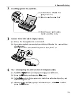 Предварительный просмотр 17 страницы Canon 8107A001 - i 70 Color Inkjet Printer Quick Start Manual