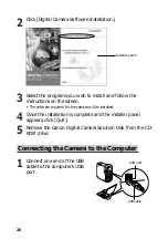 Предварительный просмотр 26 страницы Canon 8120A001 - PowerShot G3 Digital Camera Quick Start Manual