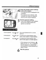 Предварительный просмотр 49 страницы Canon 8675A001 - EOS Rebel GII SLR Camera Instructions Manual