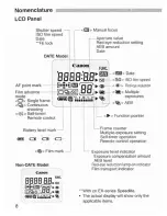 Preview for 8 page of Canon 9113a014 - EOS Rebel K2 SLR Camera Instructions Manual