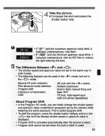 Preview for 33 page of Canon 9113a014 - EOS Rebel K2 SLR Camera Instructions Manual