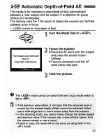 Preview for 37 page of Canon 9113a014 - EOS Rebel K2 SLR Camera Instructions Manual