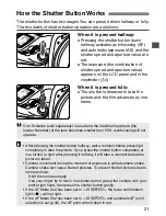 Предварительный просмотр 21 страницы Canon 9353A004 - EOS ELAN 7NE SLR Camera Instructions Manual