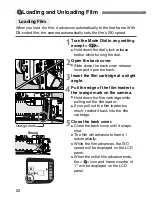 Предварительный просмотр 22 страницы Canon 9353A004 - EOS ELAN 7NE SLR Camera Instructions Manual