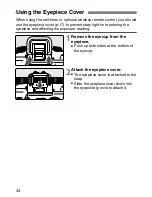 Предварительный просмотр 34 страницы Canon 9353A004 - EOS ELAN 7NE SLR Camera Instructions Manual