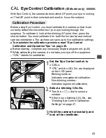 Предварительный просмотр 43 страницы Canon 9353A004 - EOS ELAN 7NE SLR Camera Instructions Manual