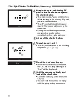 Предварительный просмотр 44 страницы Canon 9353A004 - EOS ELAN 7NE SLR Camera Instructions Manual