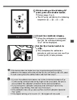 Предварительный просмотр 45 страницы Canon 9353A004 - EOS ELAN 7NE SLR Camera Instructions Manual