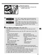 Предварительный просмотр 55 страницы Canon 9353A004 - EOS ELAN 7NE SLR Camera Instructions Manual