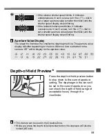 Предварительный просмотр 59 страницы Canon 9353A004 - EOS ELAN 7NE SLR Camera Instructions Manual