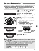 Предварительный просмотр 67 страницы Canon 9353A004 - EOS ELAN 7NE SLR Camera Instructions Manual