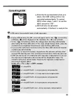 Предварительный просмотр 69 страницы Canon 9353A004 - EOS ELAN 7NE SLR Camera Instructions Manual