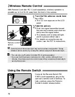 Предварительный просмотр 76 страницы Canon 9353A004 - EOS ELAN 7NE SLR Camera Instructions Manual