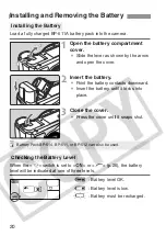 Предварительный просмотр 20 страницы Canon 9442a008 - EOS 20D Digital Camera SLR Instruction Manual