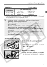 Предварительный просмотр 21 страницы Canon 9442a008 - EOS 20D Digital Camera SLR Instruction Manual