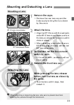 Предварительный просмотр 23 страницы Canon 9442a008 - EOS 20D Digital Camera SLR Instruction Manual