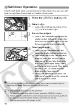 Предварительный просмотр 44 страницы Canon 9442a008 - EOS 20D Digital Camera SLR Instruction Manual