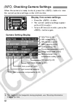 Предварительный просмотр 62 страницы Canon 9442a008 - EOS 20D Digital Camera SLR Instruction Manual