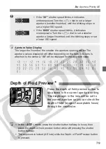 Предварительный просмотр 79 страницы Canon 9442a008 - EOS 20D Digital Camera SLR Instruction Manual