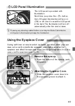 Предварительный просмотр 89 страницы Canon 9442a008 - EOS 20D Digital Camera SLR Instruction Manual