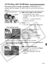 Предварительный просмотр 119 страницы Canon 9442a008 - EOS 20D Digital Camera SLR Instruction Manual