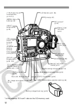 Предварительный просмотр 12 страницы Canon 9443a002 - EOS 1Ds Mark II Digital Camera SLR Instruction Manual