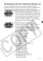 Предварительный просмотр 73 страницы Canon 9443a002 - EOS 1Ds Mark II Digital Camera SLR Instruction Manual