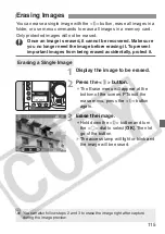 Предварительный просмотр 115 страницы Canon 9443a002 - EOS 1Ds Mark II Digital Camera SLR Instruction Manual