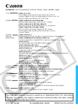 Предварительный просмотр 180 страницы Canon 9443a002 - EOS 1Ds Mark II Digital Camera SLR Instruction Manual