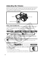 Preview for 32 page of Canon 9540A003 - Optura 400 Camcorder Instruction Manual