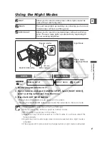 Preview for 47 page of Canon 9540A003 - Optura 400 Camcorder Instruction Manual