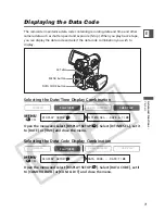 Preview for 71 page of Canon 9540A003 - Optura 400 Camcorder Instruction Manual