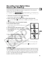 Preview for 85 page of Canon 9540A003 - Optura 400 Camcorder Instruction Manual