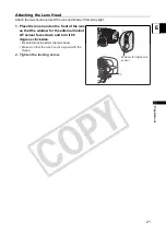 Предварительный просмотр 21 страницы Canon A-1 Instruction Manual