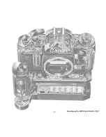 Preview for 6 page of Canon A-1 Instructions Manual