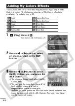 Предварительный просмотр 102 страницы Canon ACANPSS3K1 - PowerShot S3 IS Digital Camera Advanced User'S Manual