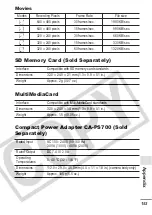 Предварительный просмотр 155 страницы Canon ACANPSS3K1 - PowerShot S3 IS Digital Camera Advanced User'S Manual