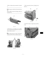 Предварительный просмотр 7 страницы Canon Additional Finisher Tray-C1 Installation Procedure