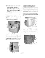 Предварительный просмотр 32 страницы Canon Additional Finisher Tray-C1 Installation Procedure