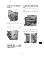 Предварительный просмотр 41 страницы Canon Additional Finisher Tray-C1 Installation Procedure