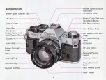 Предварительный просмотр 3 страницы Canon AE-1 Instructions Manual