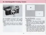 Предварительный просмотр 70 страницы Canon AE-1 Instructions Manual