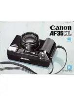 Canon AF 35 ML Instructions Manual preview