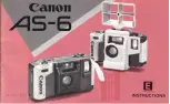 Предварительный просмотр 2 страницы Canon AS 6 Instructions For Use Manual