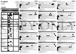 Предварительный просмотр 1 страницы Canon AS-888 Instructions